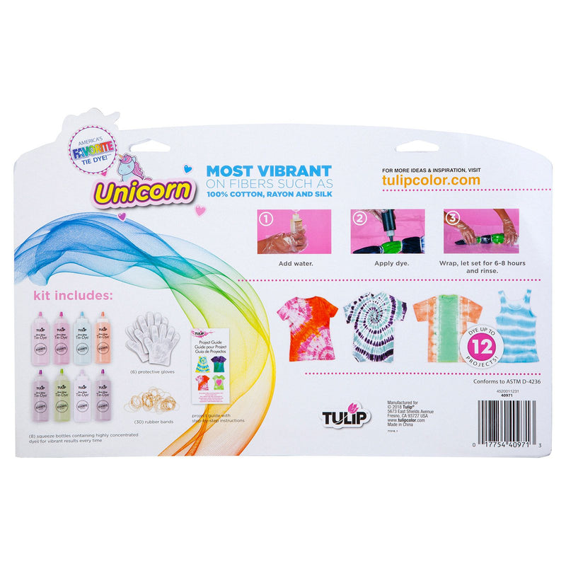 Load image into Gallery viewer, Tulip one-step tie dye tulip • tie-dye kit unicorn 8 kleuren
