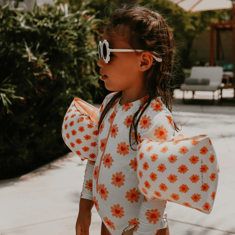 Load image into Gallery viewer, Floral love | meerkleurige zwembandjes 2-6 jaar
