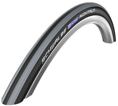 Schwalbe right run buitenband 24x1 (25-540) grijs zwart active line