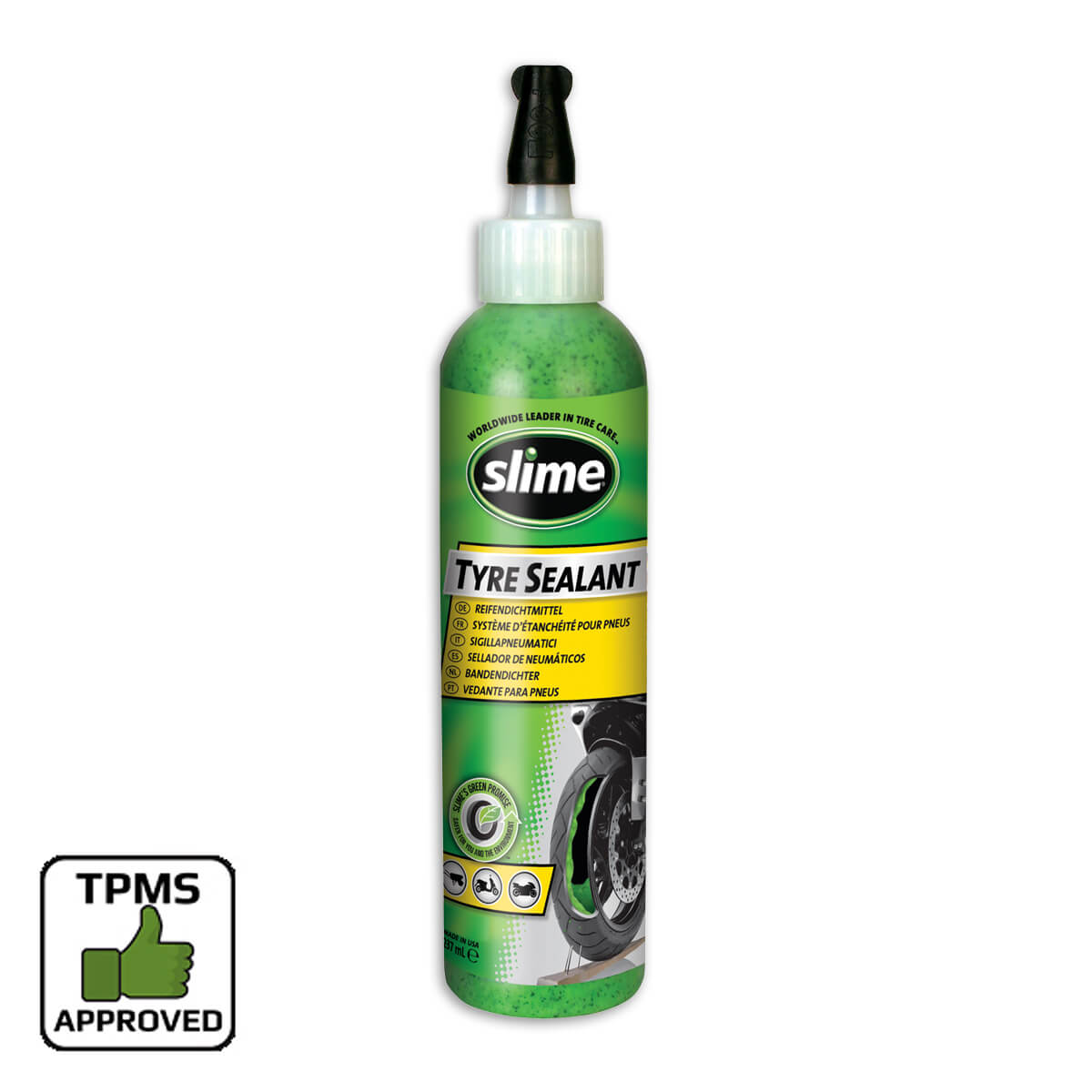 Slime tubeless lekpreventie