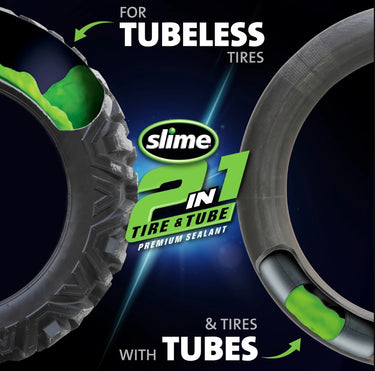Slime 2-in-1 banden binnenbanden anti-lek middel 946 ml