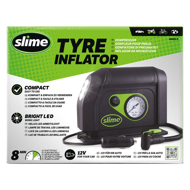 Load image into Gallery viewer, Slime 12v bandenpomp compressor

