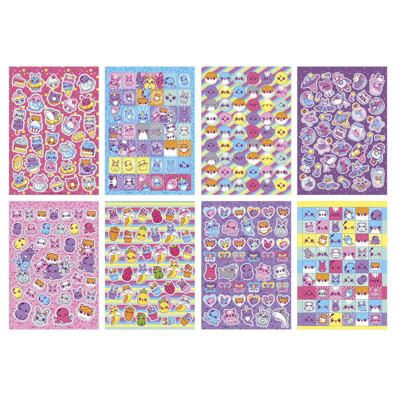 Load image into Gallery viewer, Mini mymy glitter sticker boeklet a5
