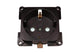 C-line wandcontactdoos camper en caravan 230 volt bruin