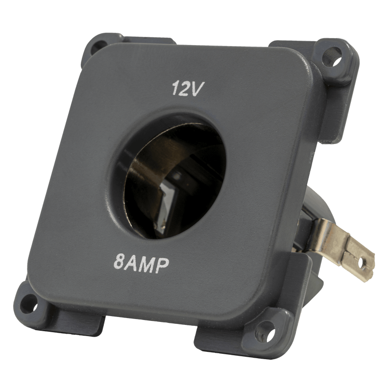 Cargue la imagen en el visor de la galería, C-line 12 volt stopcontact camper en caravan antraciet
