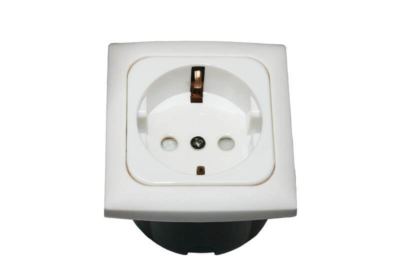 Laden Sie das Bild in Galerie -Viewer, C-line wandcontactdoos met opal afdekraam wit
