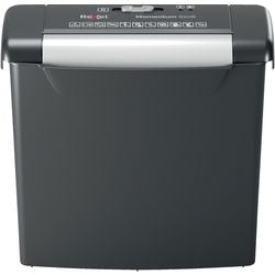 Rexel momentum s206 papierversnipperaar - p2 stroken - tot 6 vel - 9l - zwart