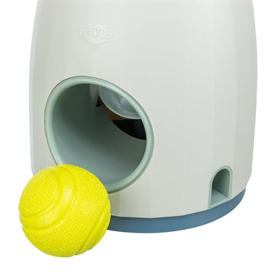Afbeelding laden in galerijviewer, Trixie dog activity strategiespel ball treat lichtgrijs blauw

