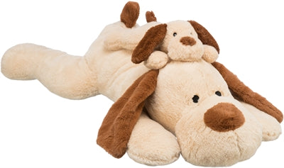 Load image into Gallery viewer, Trixie Knuffel hondbenny pluche beige bruin
