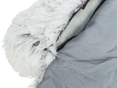 Load image into Gallery viewer, Trixie Sofa bed harvey meubelbeschermer hoekig wit zwart
