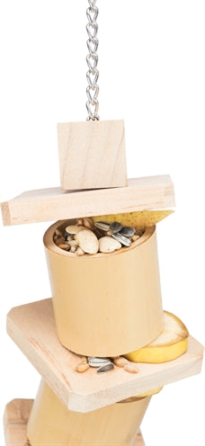 Load image into Gallery viewer, Trixie Snack speelgoed bamboe hout naturel
