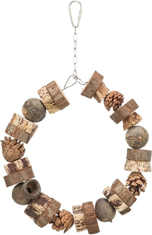 Trixie ringschommel hout dennenappels naturel