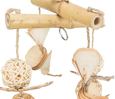 Load image into Gallery viewer, Trixie Natuurspeelgoed bamboe rotan hout
