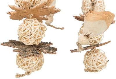 Load image into Gallery viewer, Trixie Natuurspeelgoed bamboe rotan hout
