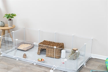 Trixie indoorren metaal kunststof wit