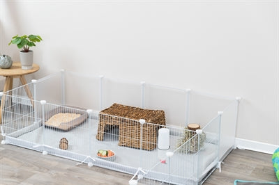 Trixie indoorren metaal kunststof wit