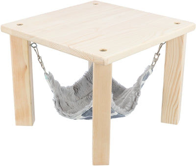 Trixie schuilplaats met hangmat sunny assorti grijs