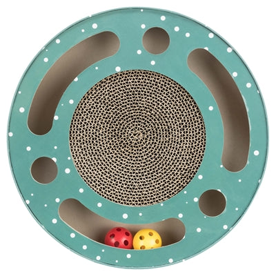 Load image into Gallery viewer, Trixie Xmas krabtrommel krabmat met speeltjes
