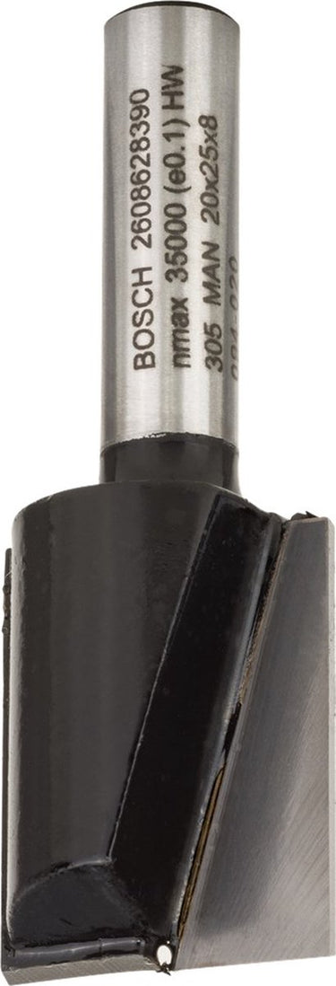 Bosch - vingerfrezen 8 mm, d1 20 mm, l 25 mm, g 56 mm