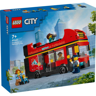 Chargez l'image dans la visionneuse de la galerie, Lego city toeristische rode dubbeldekker - 60407
