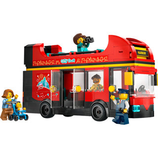 Chargez l'image dans la visionneuse de la galerie, Lego city toeristische rode dubbeldekker - 60407
