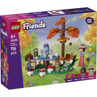 Afbeelding laden in galerijviewer, Lego friends theekransje in het bos speelgoed voor kinderen en kinderkamer decoratie 42690
