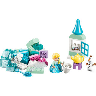 Chargez l'image dans la visionneuse de la galerie, Lego duplo disney frozen creatieve doos met elsa en olaf bouwpakket voor kinderen 10462
