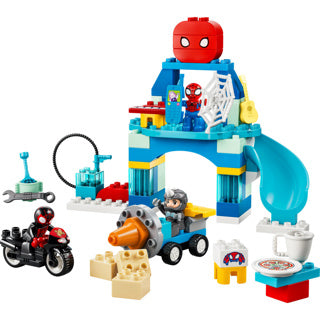 ギャラリービューアに画像をロードする, Lego duplo ǀ marvel team spidey hoofdkwartier bouwpakket voor kinderen en decoratie 10464
