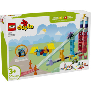 Afbeelding laden in galerijviewer, Lego ® duplo® stad 3-in-1 creatieve hellingen met voertuigen - leerzaam speelgoed voor kinderen vanaf 3 jaar - cadeautip voor peuters - 10478
