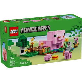 Lego 21268 minecraft het huis van het biggetje | 2 stuks