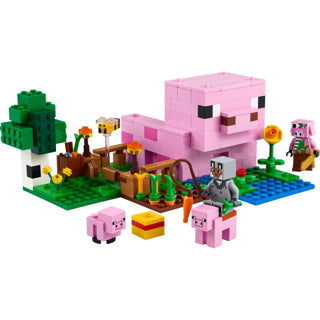 Lego 21268 minecraft het huis van het biggetje | 2 stuks