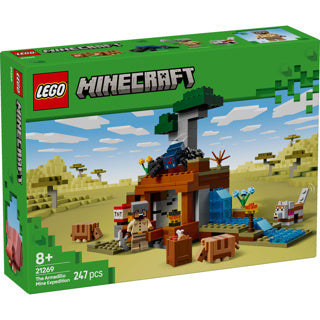 ギャラリービューアに画像をロードする, Lego minecraft de gordeldieren bij de mijn - 21269
