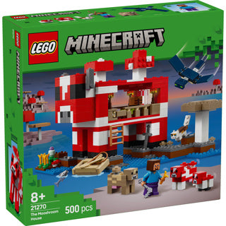 Lego minecraft het mooshroom huis - 21270