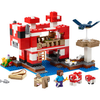 Lego minecraft het mooshroom huis - 21270