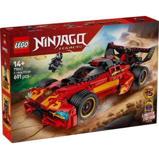 Lego ® ninjago® 15-jarig jubileum: x-1 ninja charger - fantasierijke bouwset voor tieners vanaf 14 jaar - 71867