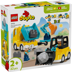 Lego duplo town 10475 3in1 bouwvoertuigen