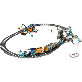 Lego city onderzoekstrein op de noordpool voertuig speelgoed - 60470