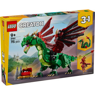 Afbeelding laden in galerijviewer, Lego creator 3in1 middeleeuwse draak - 31161
