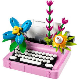 Afbeelding laden in galerijviewer, Lego creator 3in1 typemachine met bloemen - 31169
