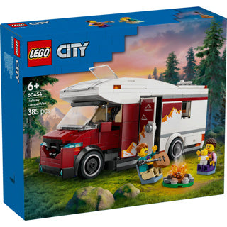 Afbeelding laden in galerijviewer, Lego city avontuurlijke camper voertuigset - 60454
