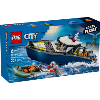 Afbeelding laden in galerijviewer, Lego ® city achtervolging met politieboot, drijft echt - 60456
