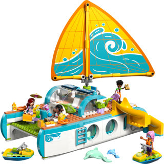 Afbeelding laden in galerijviewer, Lego friends avontuurlijke bootreis boot speelgoed voor kinderen - 42664
