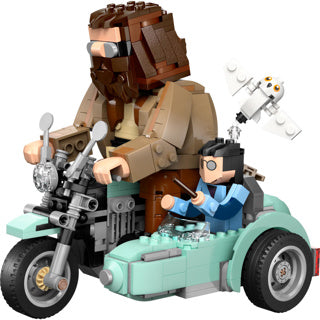 Chargez l'image dans la visionneuse de la galerie, Lego harry potter™ hagrid™ en harry's rit op de motor magisch - 76443
