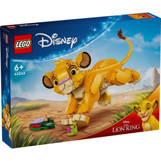 Lego 43243 disney classic simba de leeuwenkoning als welp | 2 stuks