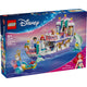 Lego ǀ disney princess ariëls koninklijke trouwboot bouwpakket voor kinderen met 7 poppetjes 43299