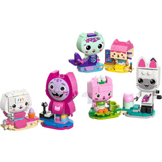 Lego gabby's poppenhuis gabby's bouwbare kattenvriendjes - kat speelgoed voor kinderen - 11215