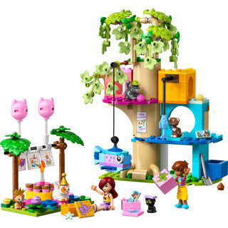 Afbeelding laden in galerijviewer, Lego friends 42666 kattenverjaardagsfeestje en boomhut
