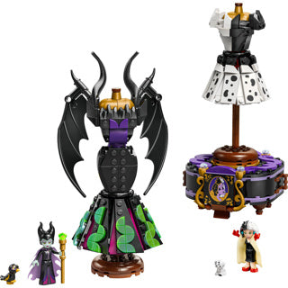 Afbeelding laden in galerijviewer, Lego ® disney villains - de jurken van maleficent en cruella de vil - 43262
