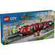 Lego city stadstram en station - 60423