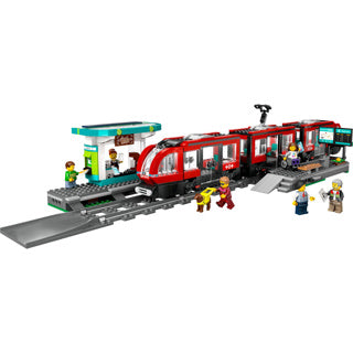 Chargez l'image dans la visionneuse de la galerie, Lego city stadstram en station - 60423

